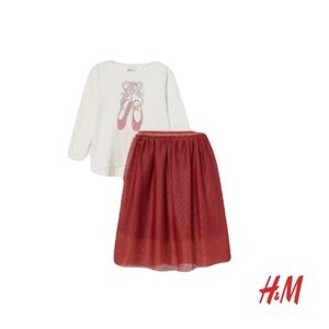 “NEW” H&M Girls Tulle 2piece Set